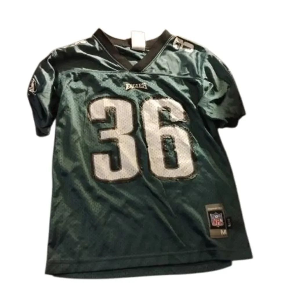 NFL Green Jersey AuthenticVintage 36 Team Apparel(36 Front Slightly Edg (118)